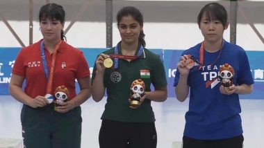 FISU World University Games 2023: Manu Bhaker Clinches Two Gold Medals on Opening Day