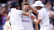 Mark Wood Five-Wicket Haul Video: Watch England Pacer Clinch Fifer on Comeback During Ashes 2023 3rd Test