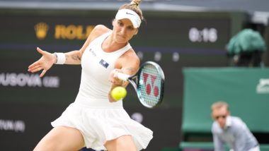 Marketa Vondrousova Becomes First Unseeded Woman To Win Wimbledon in Open Era, Beats Ons Jabeur in Final To Lift Maiden Grand Slam Title