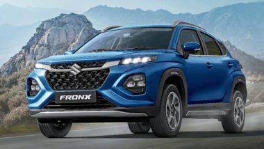 Fronx CNG Launched: Maruti Suzuki India Drives in CNG-Equipped Model at Starting Price Rs 8.41 Lakh