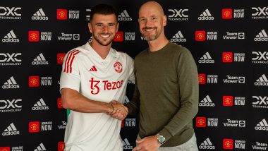 Manchester United Announce Mason Mount's Signing From Chelsea, England Midfielder Unveiled As the New No 7
