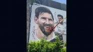 David Beckham Assists in Painting Lionel Messi&rsquo;s Mural Ahead of Argentina Star&rsquo;s Inter Miami Debut, Video Goes Viral!
