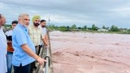 Punjab CM Bhagwant Mann Asks Ministers, Officers to Stay Alert and Reach Out to Needy As Rain Plays Havoc in State (See Pics)