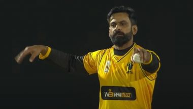 Mohammad Hafeez Registers Best Figures in T10 History With Six-Wicket Haul During Joburg Buffaloes vs Bulawayo Braves ZIM Afro T10 2023 Clash