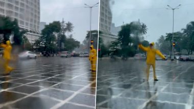 Mumbai Rains Today Photos and Videos: Monsoon Makes Come Back As Heavy Rainfall Lashes Several Parts of the City, Netizens Share Pictures and Clips
