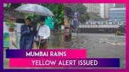 Mumbai Rains: Heavy Rainfall Lashes Financial Capital Of The Country; IMD Issues Yellow Alert