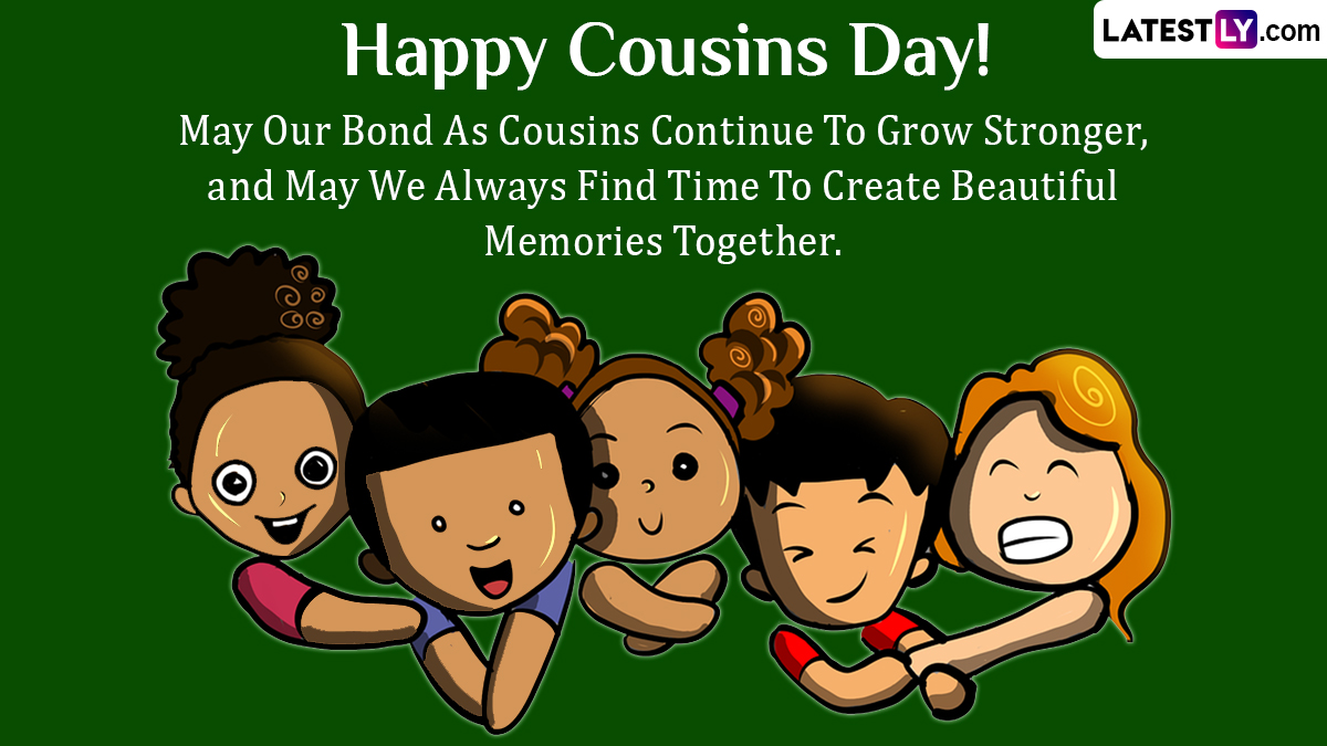 Cousins Day 2023 Greetings, Quotes and Images: Send WhatsApp Stickers ...