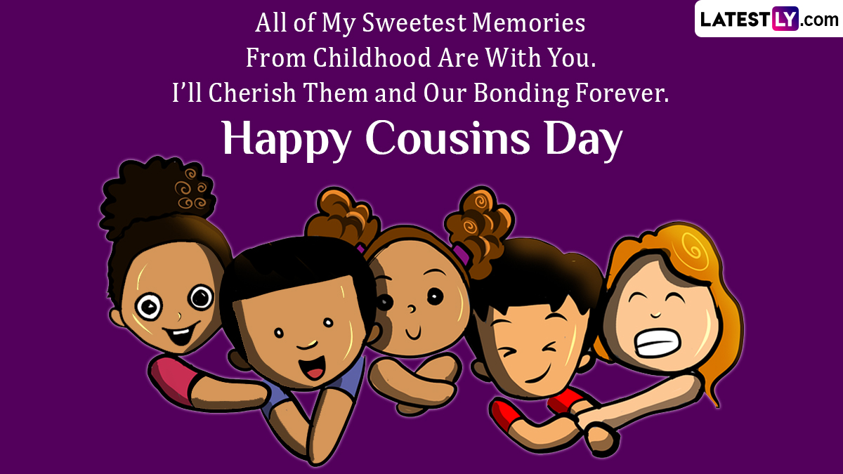 Cousins Day 2023 Greetings, Quotes and Images: Send WhatsApp Stickers ...
