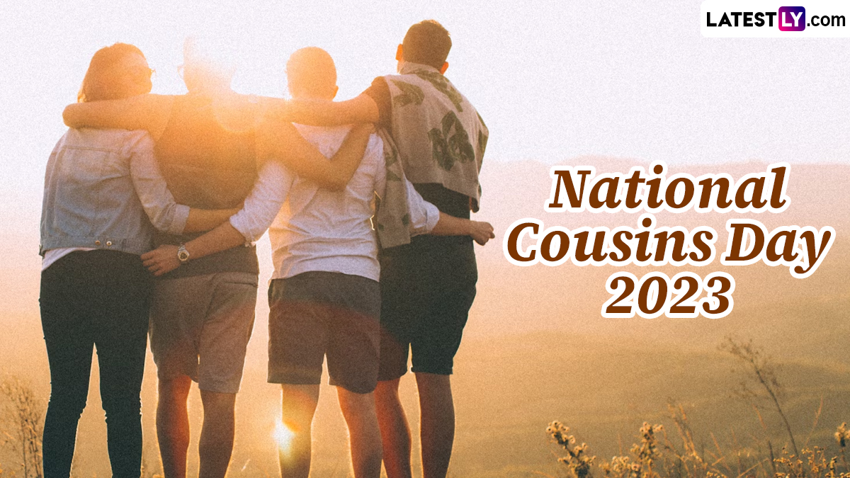 Festivals & Events News | Happy National Cousins Day 2023 Greetings ...