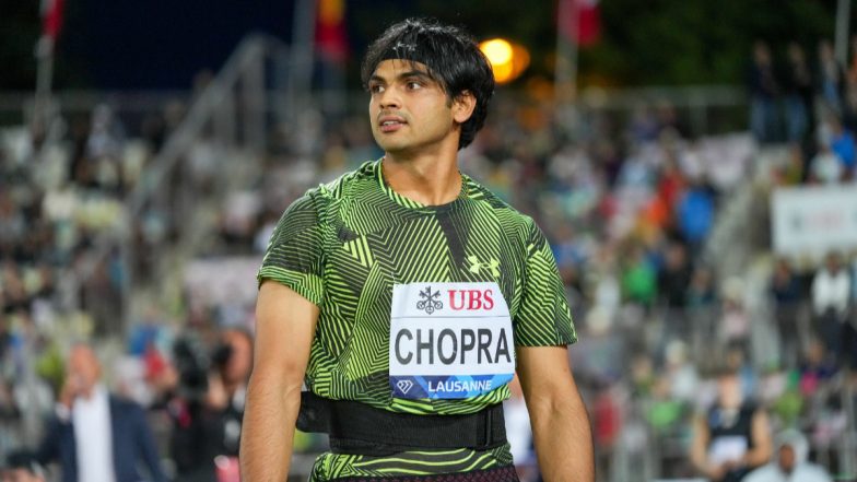 Neeraj Chopra Finishes Second in Men’s Javelin Throw Event at Zurich Diamond League 2023 With Best Effort of 85.71m