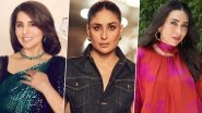 Neetu Kapoor Shares Cute Throwback Pic of Kareena Kapoor Khan, Karisma Kapoor With Their Cousins on Insta!