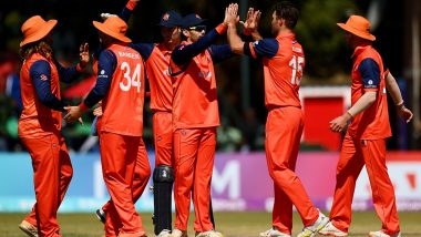 SL vs NED ICC World Cup 2023 Qualifier Final Innings Update: Inspired Bowling Effort From the Dutch Make Sri Lanka Hustle to 233