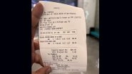 'No Wonder People Don't Go to Cinemas Anymore': Popcorn Bill of Noida PVR Theatre Goes Viral After Man Says Costs Almost Equal to Amazon Prime Video's Annual Subscription