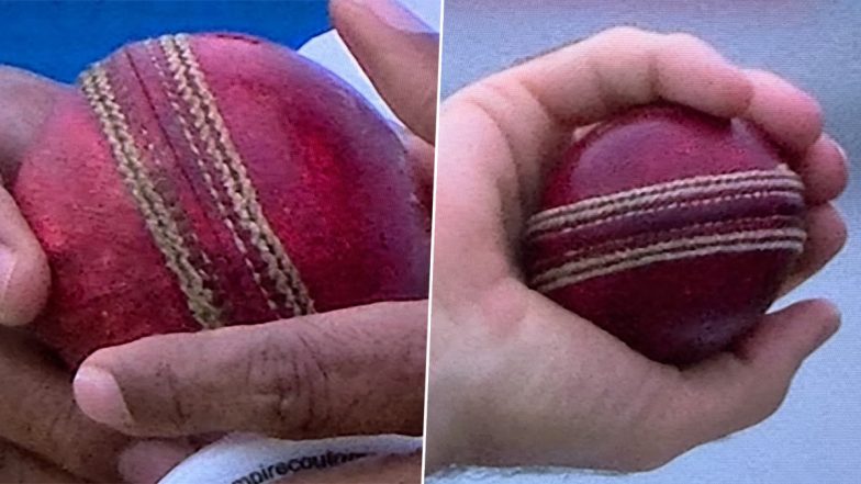 Old Or New? Fans Divided After Changed Ball Given to England Shines More Than the Former During Day 5 of ENG vs AUS Ashes 2023 5th Test