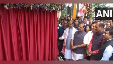 Lok Sabha Speaker Om Birla Inaugurates New Building of Assam Legislative Assembly (Watch Video)