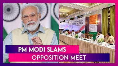 PM Narendra Modi Launches All-Out Attack On Opposition Meet In Bengaluru, Terms It 'Kattar Bhrashtachari Sammelan'