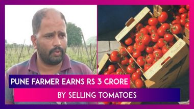 Pune Farmer Becomes Millionaire By Selling Tomatoes Amid Rising Prices; Earns Rs 3 Crore In 1 Month