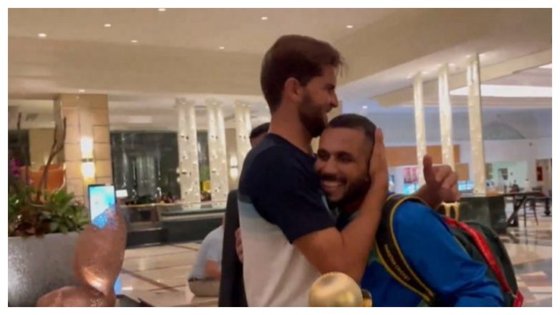 Pakistan A Cricketers Receive Grand Welcome From Shaheen Shah Afridi, Babar Azam and Other Senior Cricketers As They Celebrate the Emerging Teams Asia Cup 2023 Title Together (Watch Video)