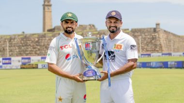Pakistan vs Sri Lanka 1st Test 2023 Live Streaming Online in India: Watch Free Telecast of PAK vs SL Cricket Match on TV