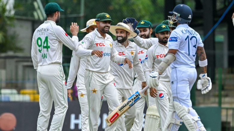 Abrar Ahmed Takes Four Wickets As Pakistan Bowl Sri Lanka Out for 166 Runs on Day 1 of PAK vs SL 2nd Test 2023