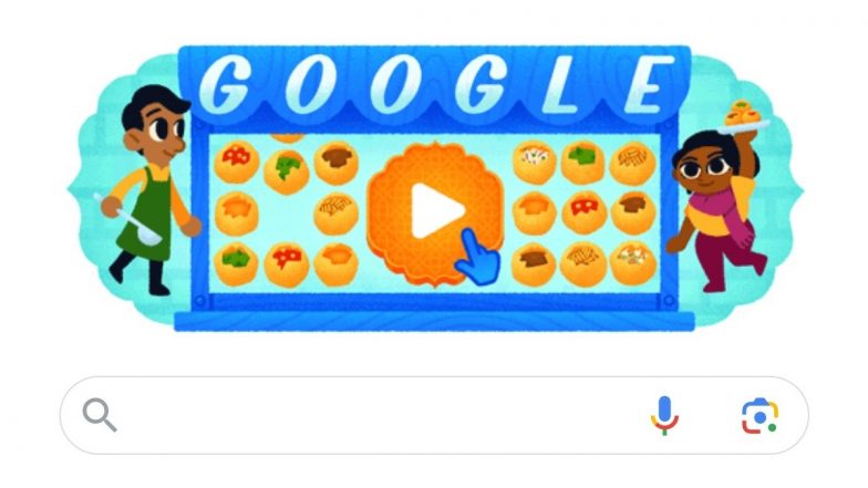 Google Doodle Celebrates Popular South Asian Street Food 'Pani Puri' With Unique Game