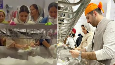 Parineeti Chopra Performs Langar Seva With Fiancé Raghav Chadha at Golden Temple Ahead of Wedding