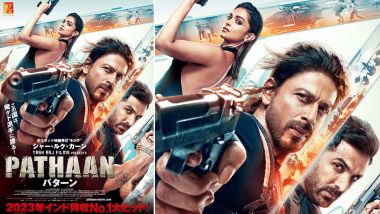 Pathaan: Shah Rukh Khan, Deepika Padukone, John Abraham’s Action Thriller To Hit the Theatres in Japan on September 1