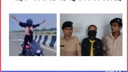 'Hunter Queen' Viral Video: Patna Girl Detained, Fined Rs 30,000 Under Motor Vehicle Act for Doing Bike Stunts While Flaunting Pistol on &lsquo;Marine Drive&rsquo;