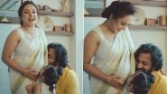 Pearle Maaney Announces Second Pregnancy! Srinish Aravind and Baby Nila Kiss Malayalam TV Host-Actress&rsquo; Baby Bump in These New Photos