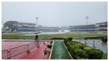 IND vs WI 2nd Test 2023 Ends in Draw Due to Rain in Port of Spain on Day 5; India Win Series 1-0