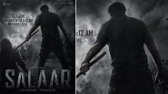 Salaar: Prabhas Unveils New Poster, Teaser To Be Out on July 6! (View Pic)
