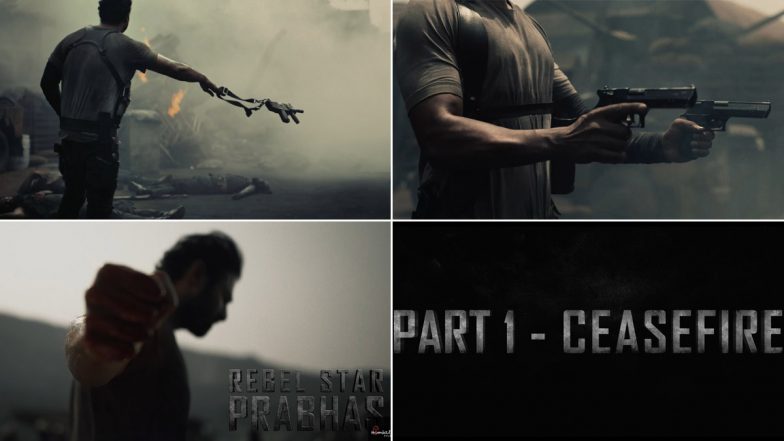 Salaar Part 1 – Ceasefire Teaser: Twitterati Goes Gaga Over Rebel Star Prabhas’ ‘Violent’ Avatar in This Glimpse From Prashanth Neel’s Upcoming Film