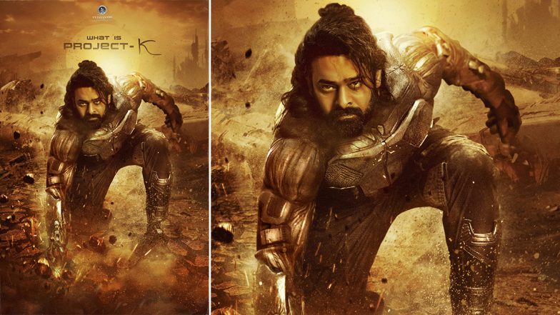 Project K: Prabhas’ First Look From Nag Ashwin’s Film Unveiled! Rebel Star’s Intense and Fierce Avatar Will Leave You Impressed (View Poster)