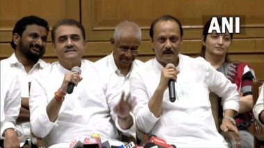 NCP 'Split': 51 NCP MLAs Wanted Sharad Pawar to Explore Possibility of Joining Hands With BJP After MVA Government in Maharashtra Fell in 2022, Claims Praful Patel