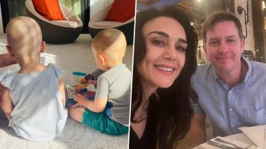Preity Zinta Drops Picture of Her Kids Jai and Gia After Their Mundan Ceremony in LA (View Post)