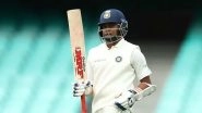 Prithvi Shaw Reportedly To Miss Majority of Indian Domestic Season 2023&ndash;24 Due to Knee Injury