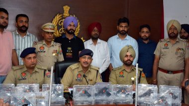 Punjab Police Bust One of the Biggest Arms Smuggling Racket Linked With Lawrence Bishnoi Gang, Five Accused Arrested