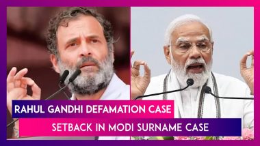 Rahul Gandhi Defamation Case: Gujarat High Court Denies Stay On Congress Leader’s Plea On Modi Surname Case
