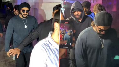 Oppenheimer: Video of Ranbir Kapoor and Arjun Kapoor Watching Christopher Nolan’s Film Together Goes Viral