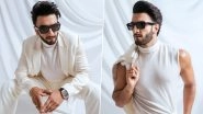 Ranveer Singh Looks Dapper in White Sleeveless Long Neck Shirt, Pants and Coat, RRKPK Actor Shares Cool Pic on Insta!