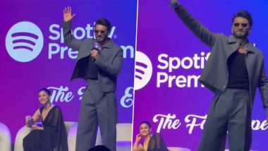 Rocky Aur Rani Kii Prem Kahaani: Ranveer Singh Mimics Sonu Nigam, Sings ‘Yeh Dil Deewana’ During Film’s Promotion (Watch Video)