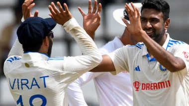 Ravi Ashwin Surpasses Harbhajan Singh To Become Second-Highest Wicket-Taker for India in International Cricket, Achieves Feat in IND vs WI 1st Test 2023