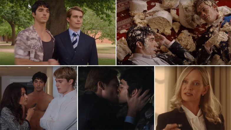 Red, White, & Royal Blue Trailer: Taylor Zakhar Perez and Nicholas Galitzine Turn From Public Frenemies to Secret Lovers in Prime Video's Queer Romcom (Watch Video)