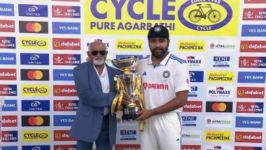 IND vs WI 2023: Playing in West Indies Has Its Own Challenge, Happy With the Way Things Went, Says Indian Captain Rohit Sharma After Test Series Win