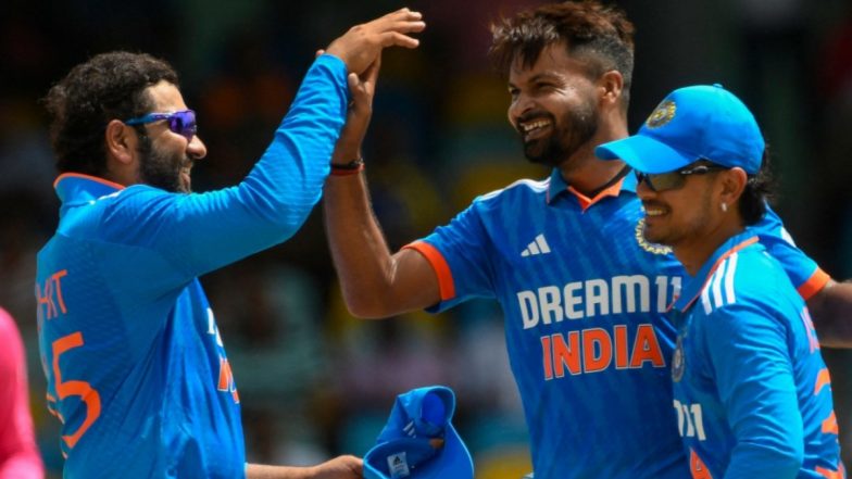 India Beat West Indies By Five Wickets Ind Vs Wi Highlights Of 1st Odi 2023 Kuldeep Yadav 4753