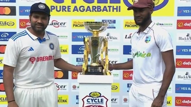 IND 80/0 in 23 Overs at Stumps | IND vs WI Highlights of 1st Test 2023 Day 1: Rohit Sharma, Yashasvi Jaiswal Exert India's Dominance After Ravi Ashwin's Five-Wicket Haul