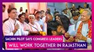 Rajasthan Assembly Elections 2023: Sachin Pilot Says Congress Leaders Will Work Together To Ensure Win