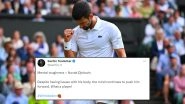 &lsquo;Mental Toughness = Novak Djokovic&rsquo; Sachin Tendulkar Laud&rsquo;s Serbian&rsquo;s Performance in Wimbledon 2023 Final Despite Having &lsquo;Issues With His Body'