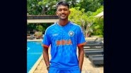 'Indeed a Surreal Feeling!' Sai Sudharsan Poses in India Jersey Ahead of ACC Men's Emerging Teams Asia Cup 2023
