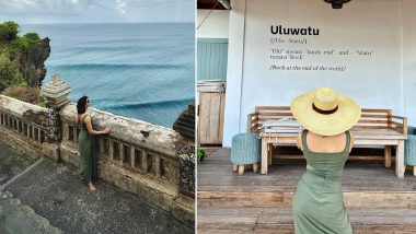 Samantha Ruth Prabhu Gives Major Travel Goals With This Pic From Uluwatu!